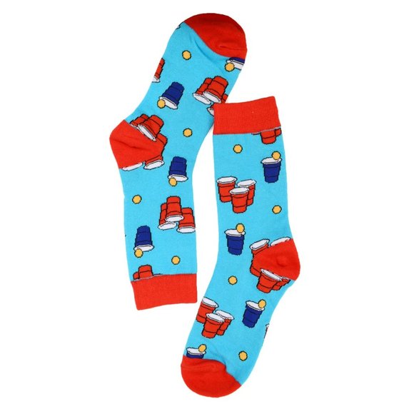 Women's Beer Pong Novelty Socks - Picture 3 of 3
